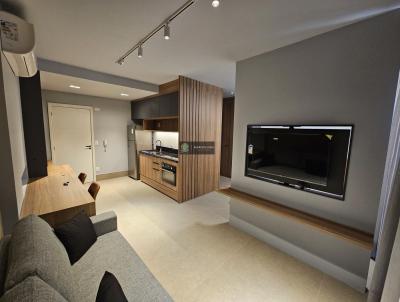 Apartamento Mobiliado para Locação, em Campinas, bairro Cambuí, 1 dormitório, 1 banheiro, 1 suíte, 1 vaga